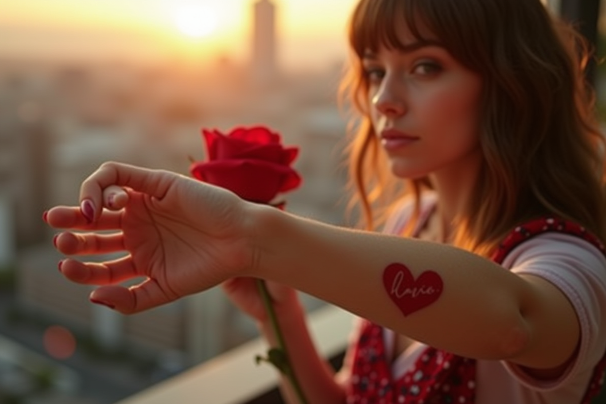 tatouage cœur
