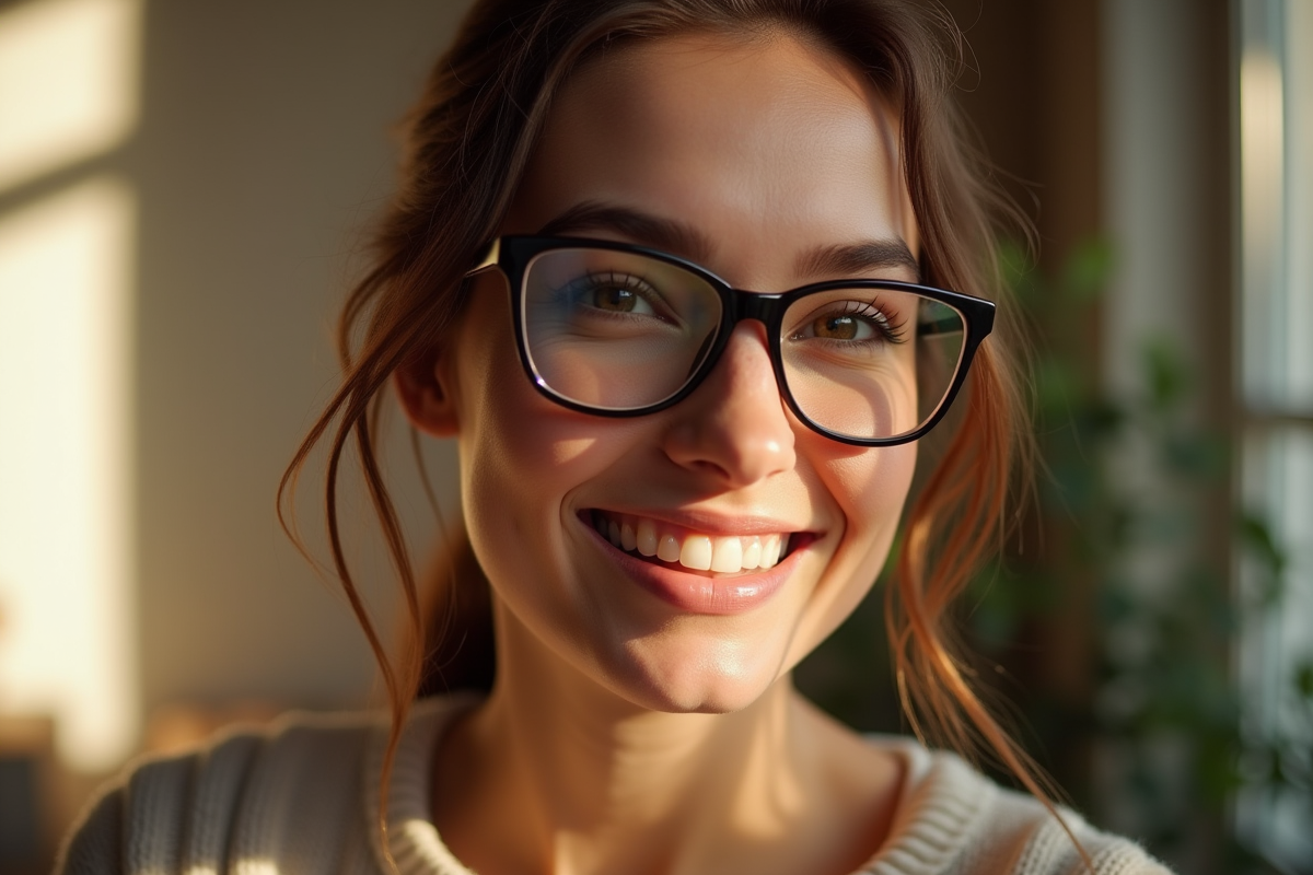 lunettes visage