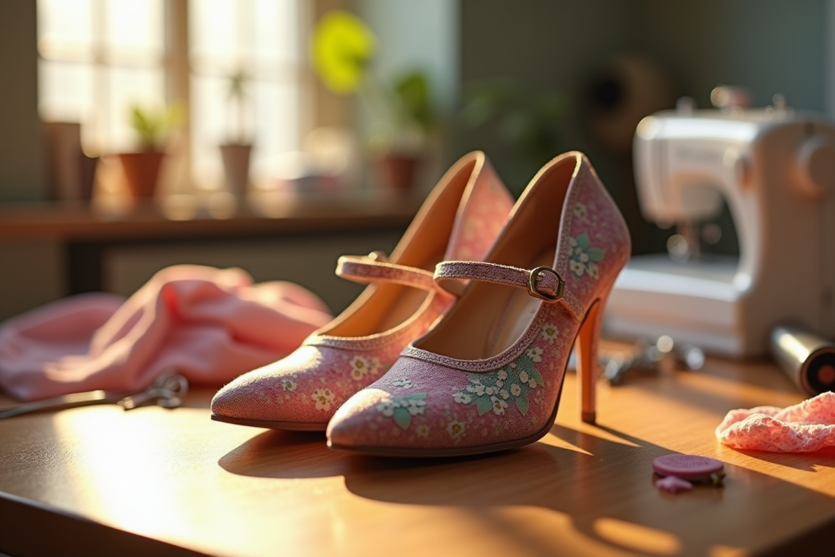 chaussures mannequin