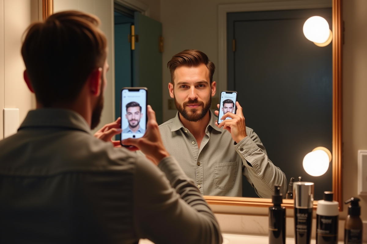 coiffure homme