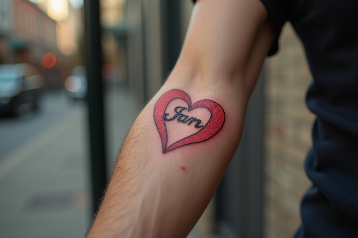 tatouage cœur